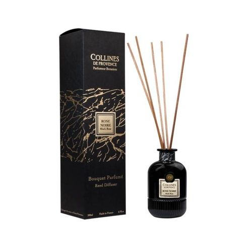 Bouquet Parfumé Rose Noire 200 Ml En Verre