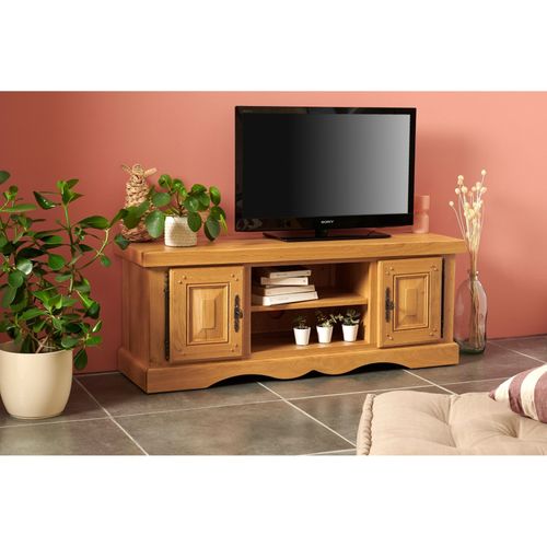 Meuble TV Bas En Chêne - La Bresse