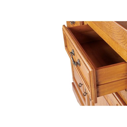 Bahut En Chêne Massif 4 Portes Et 4 Tiroirs - La Bresse