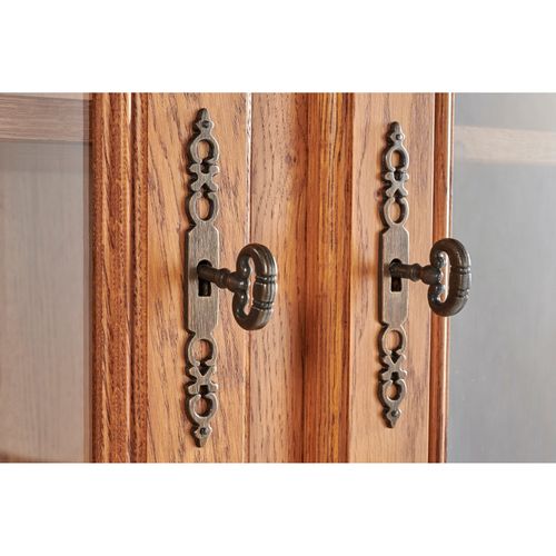 Vitrine 2 Portes En Chêne Massif - La Bresse