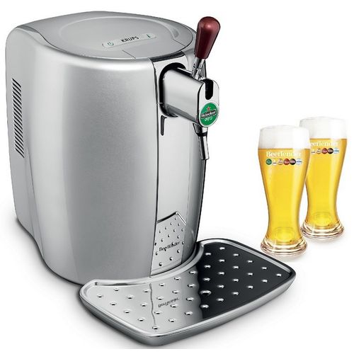 Tireuse À Bière 5L 70w Silver Avec Coffret 2 Verres - Yy2931fd
