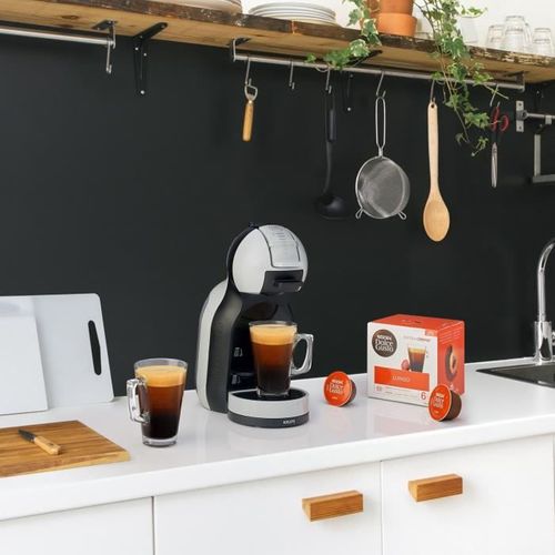 Machine À Café Expresso - 15 Bars - Cafetière Dosettes - Gris - Nescafé Dolce Gusto Yy3888fd Mini Me