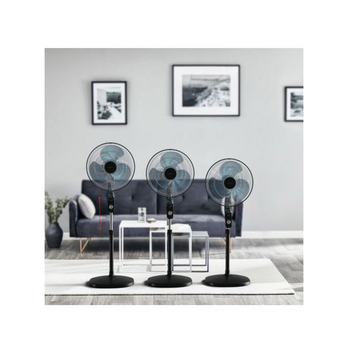 Ventilateur Sur Pied 40cm 60w Noir - Yy5394fh