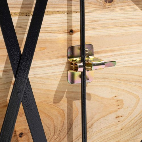 Ensemble Brasserie Table Et Bancs De Jardin En Bois 220 Cm