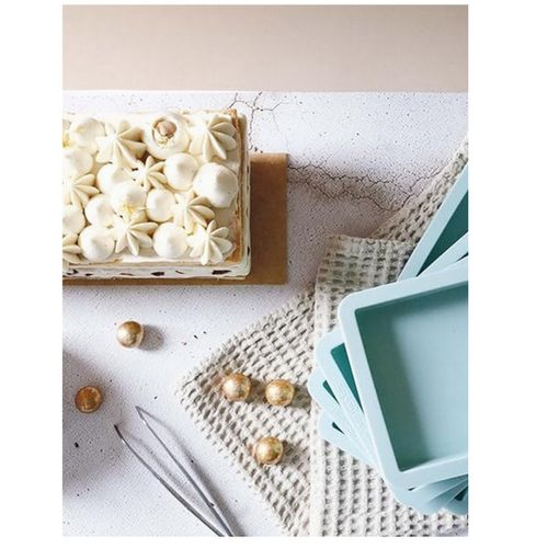 Moules à Cake Rectangulaire X3 Vert D'eau - 2976