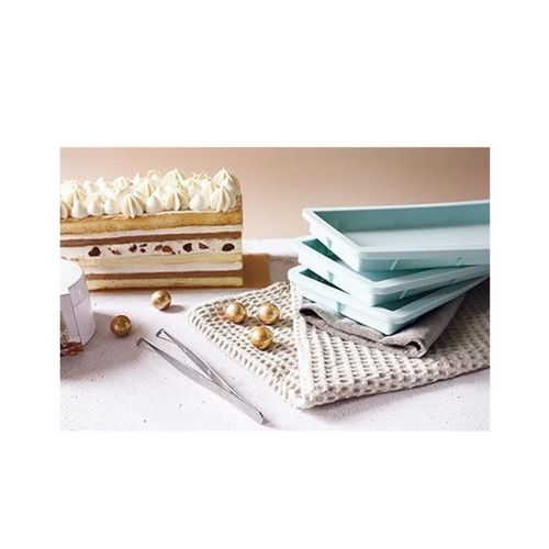 Moules à Cake Rectangulaire X3 Vert D'eau - 2976