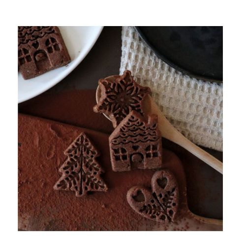 Moule Silicone Pour Biscuits De Noël - 2987