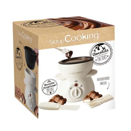 Appareil à Fondue Chocolat 25w Blanc - 3895