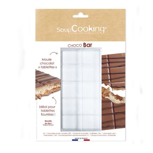Moule Tablette Chocolat Semi-rigide - 6761