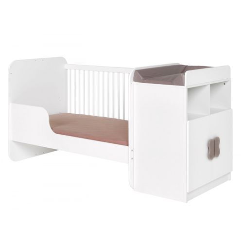 Chambre Bébé Évolutive Madrid + Tiroir et Matelas