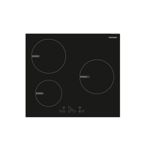 Table De Cuisson Induction 60cm 3 Feux 4300w Noir - Tk60i3z1bt