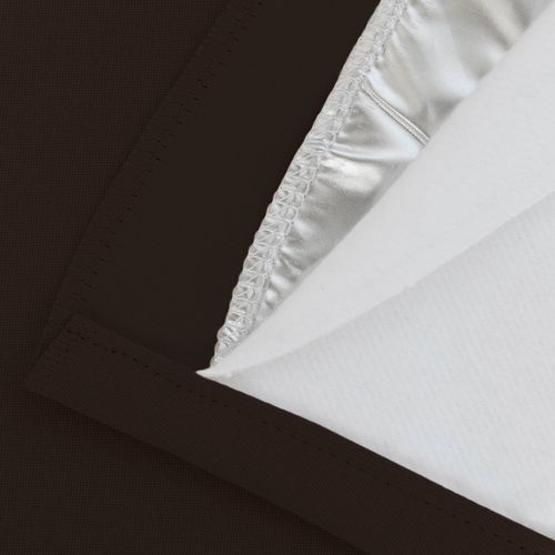 Rideau Phonique Occultant Et Thermique  - 140x260 Cm - Marron Foncé