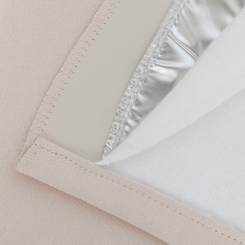 Rideau Grande Hauteur Phonique Thermique Et Occultant - 140x300 Cm - Beige