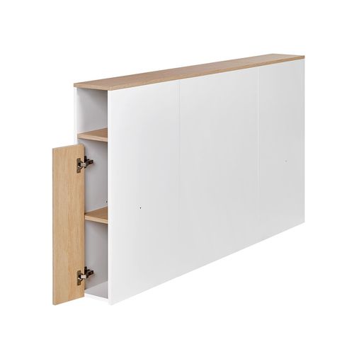 Lit 2 Places + Tête De Lit Nomade 160x200 Cm