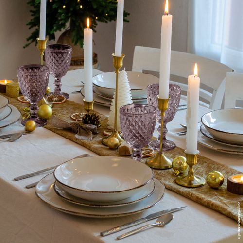 Diamond - 6 Verres à Pied 20 Cl