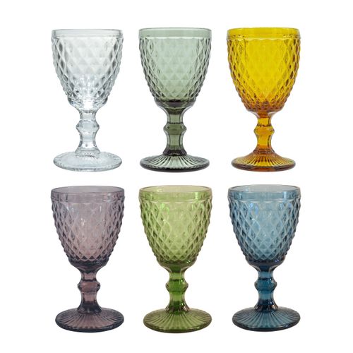 Diamond - 6 Verres à Pied 20 Cl