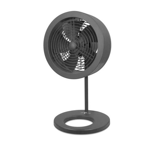 Ventilateur De Table - Noas - 32 W - Ø 20 Cm - Compact - Avec Variateur De Vitesses - Noir