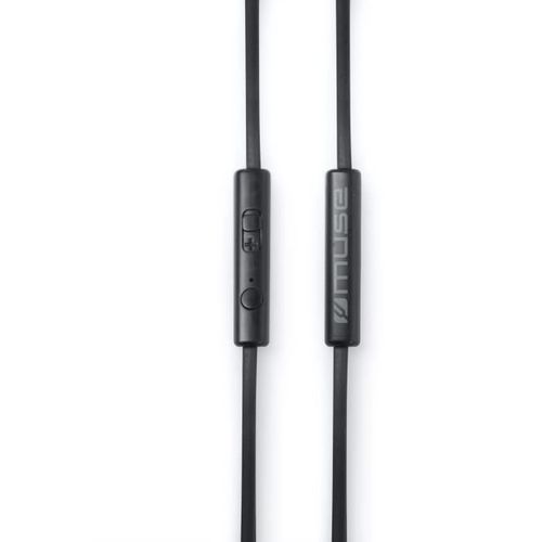 Ecouteurs Stéréo Avec Microphone Et Télécommande - Noir - M-107 Cf