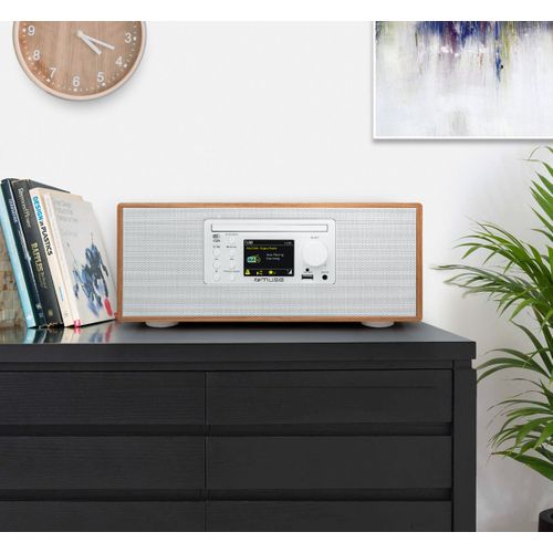 Micro-chaîne 60w Blanc Avec Bluetooth - M-695dbtw