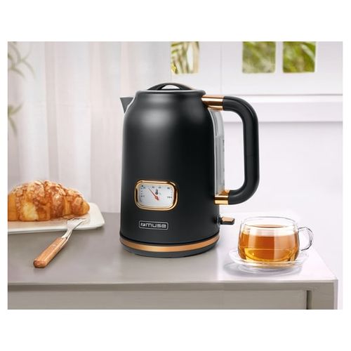 Bouilloire Sans Fil 1.7l 2200w Noir - Ms-030bc
