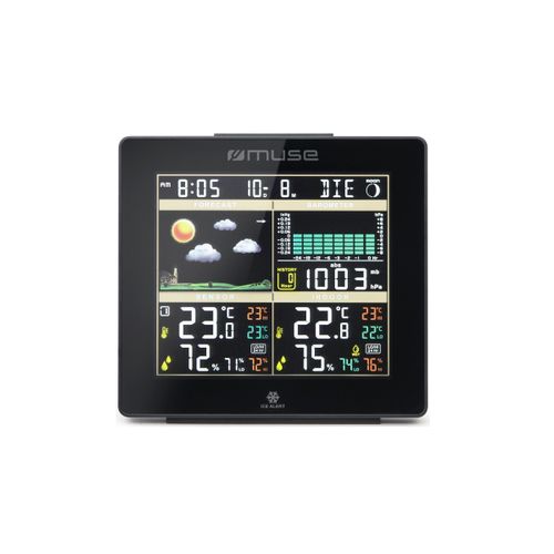 Station Météo Noir LCD Noir - M085ws