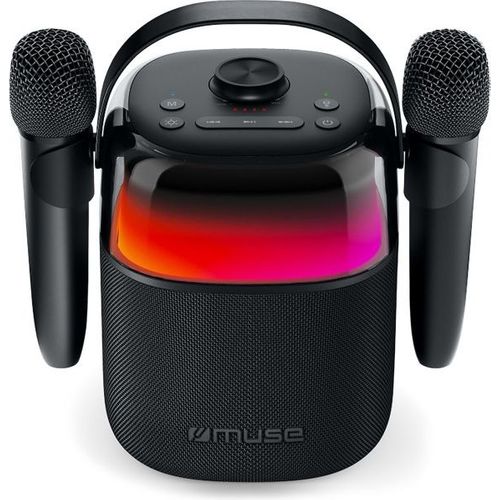 Enceinte Bluetooth Karaoké Noir - M530ka