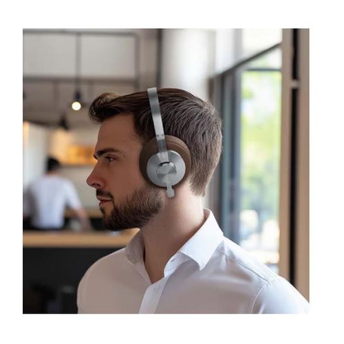 Casque Bluetooth Sans Fil Marron - M298sbr