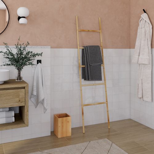 Poubelle salle de bain 7,5 L bambou