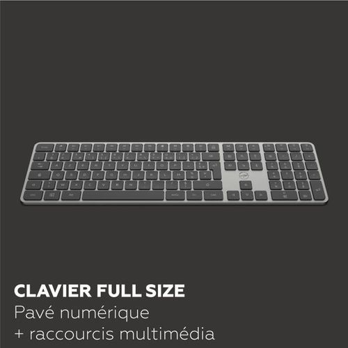 Clavier Sans Fil - Touches Plates - Kp430w - Azerty - Fr - Noir