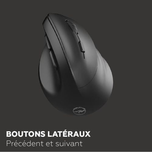 Ensemble Clavier Souris Sans Fil - Ergonomique - C30w - Noir