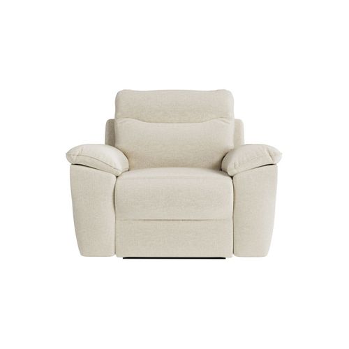 Fauteuil De Relaxation Manuel Ross En Tissu - Beige