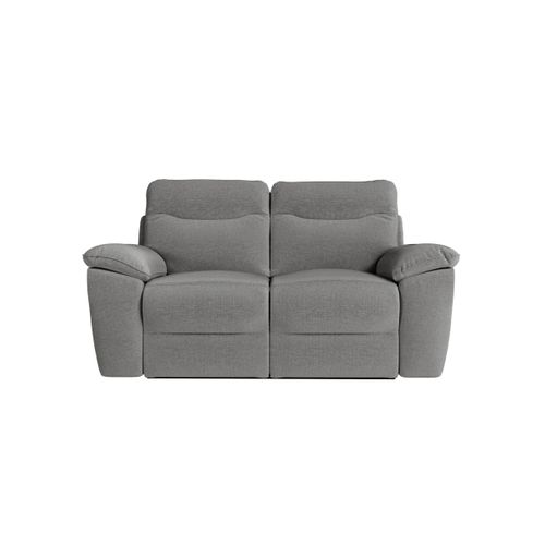 Canapés De Relaxation Ross Manuels 3 Et 2 Places Et Fauteuil En Tissu Antitache - Gris