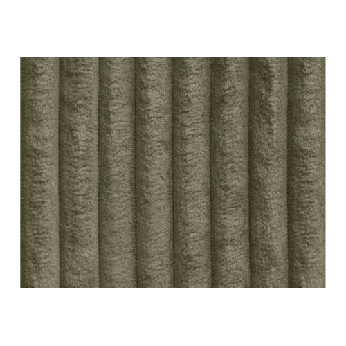 Canapé D'angle Réversible Conv 5p Alya En Velours Cotelé Épais Vert Kaki