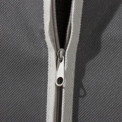 Housse En Tissu Gris Pour Vêtements Longs
