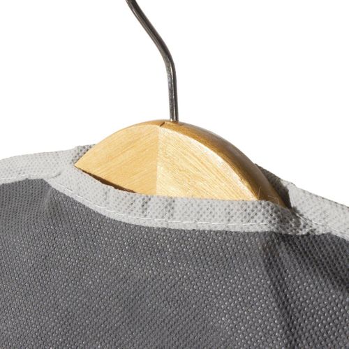 Housse En Tissu Gris Pour Vêtements Longs