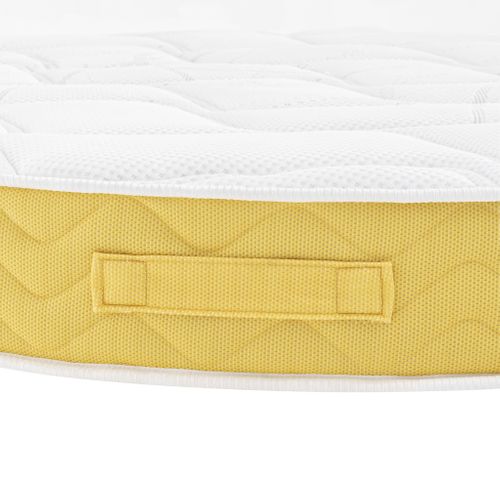 Matelas Rond Mousse Hr55, Sommier, Pieds Soutien Ferme 215 Cm (diamètre) - Accueil Moelleux