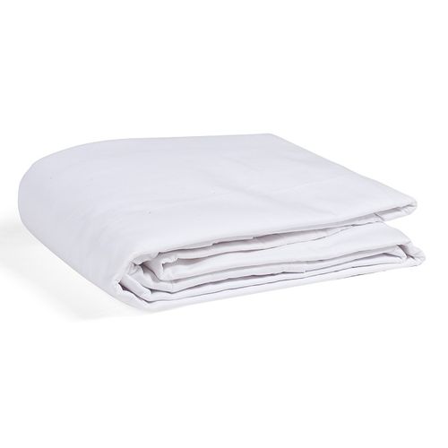 Drap Housse Pour Canapé Lit Bonnet 15 Blanc 135x185 (convertible)
