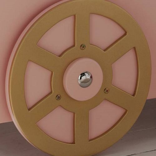 Lit Avec Sommier Princesse Rose 90x200 cm