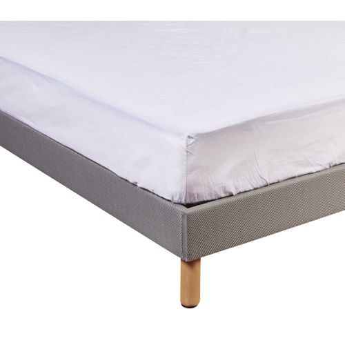 Drap Housse Coton Bonnet 27 Made In France Blanc 110x190