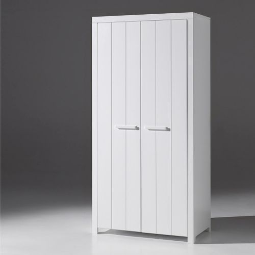 Armoire 2 Portes Blanc