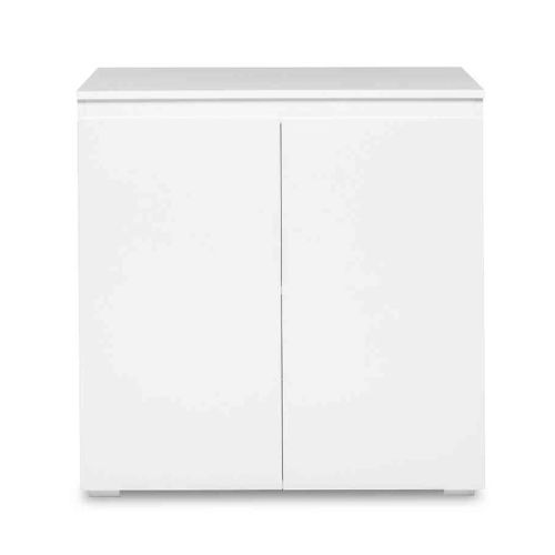 Commode 2 Portes En Bois Blanc