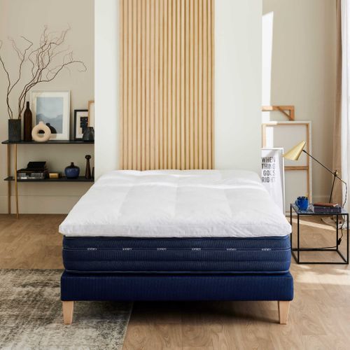 Surmatelas Duvet Et Plumes De Canard Rêve Soutien Mi-ferme 180x200 - 2 Personnes - Accueil Très Moel