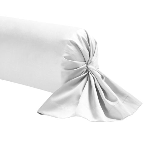 Taie De Traversin Percale Blanc Blanc 90 Cm (traversin)