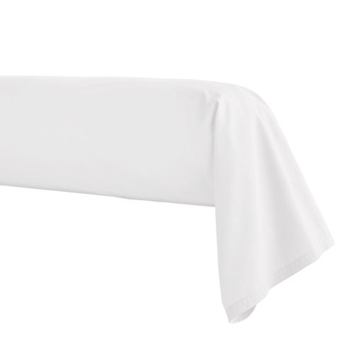 Taie De Traversin Percale Blanc Blanc 160 Cm (traversin)