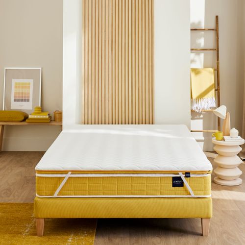 Surmatelas Mousse Ferme Aurore Soutien Ferme 70x190 - 1 Personne - Accueil Moelleux