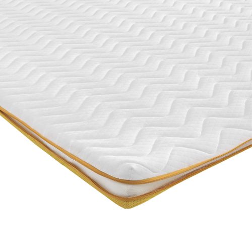 Surmatelas Mousse Ferme Aurore Soutien Ferme 130x190 - 2 Personnes - Accueil Moelleux