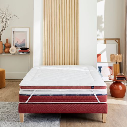 Surmatelas Latex Ferme Crépuscule Soutien Mi-ferme 120x190 - 1 Personne - Accueil Très Moelleux
