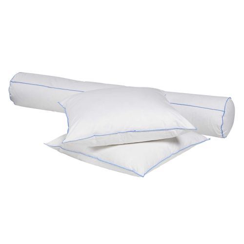 Pack Oreiller Et Traversin Moelleux Duvet De Canard Anti-allergènes 90