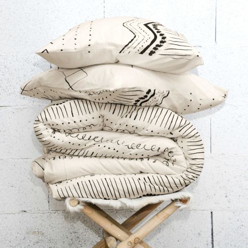 Parure De Lit Berbère Ecru 200x200