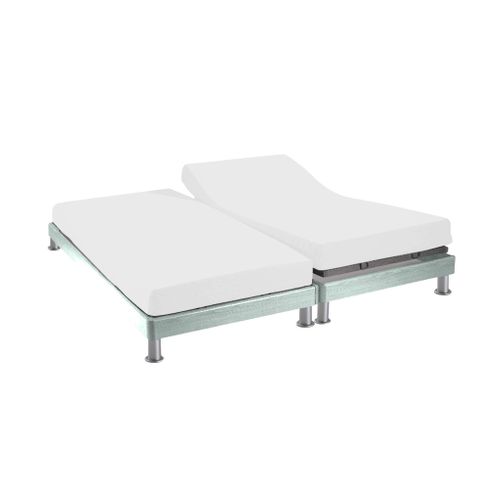 Protège Matelas Tpr Coton Bio Bonnet 27 2x80x200